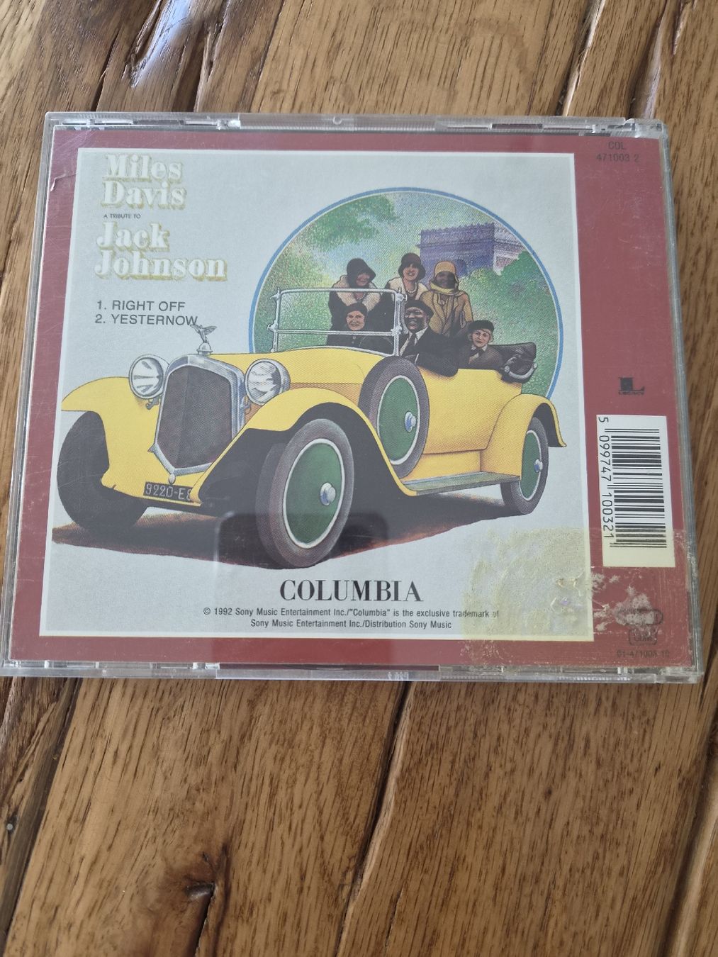 CDs: MILES DAVIS  JACK JOHNSON CD NEUWERTIG  – D'occasion à Zofingen par Tinpan 2