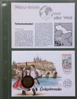 Münzbrief Tschechoslowakei 🇨🇿 1985