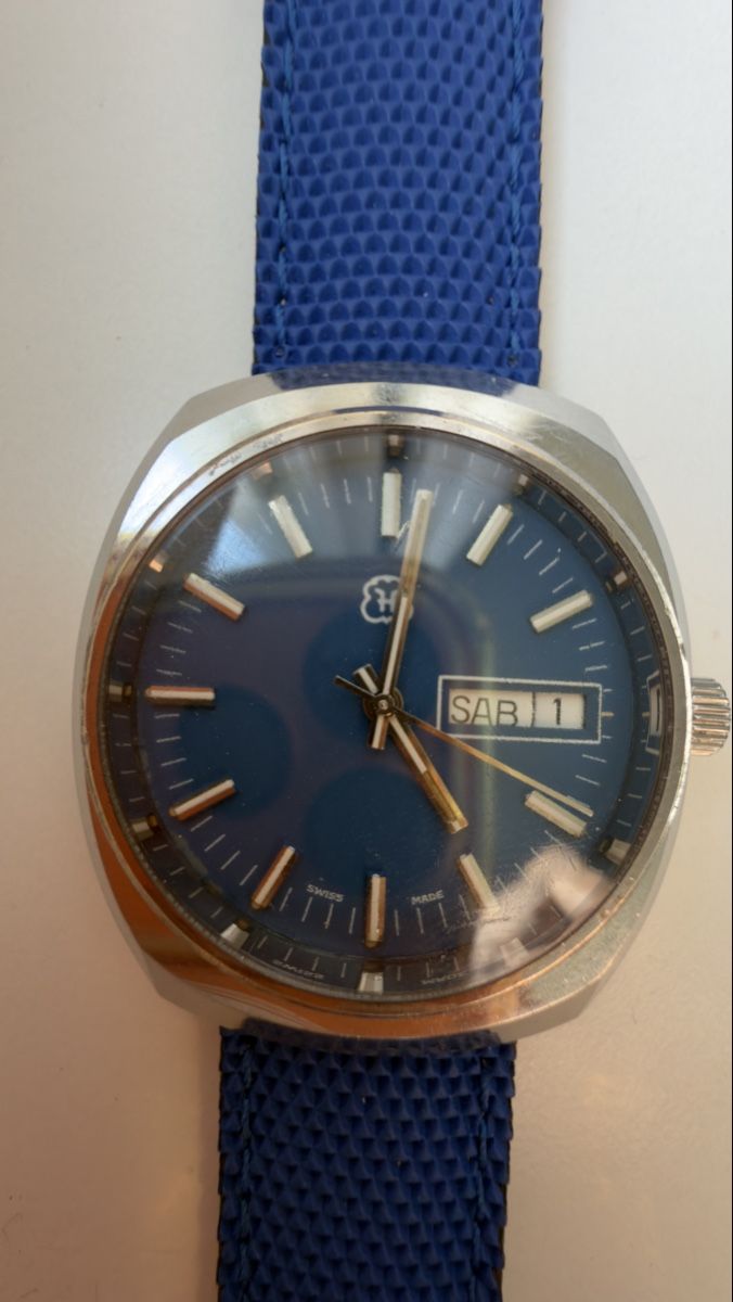 Montres: FHF Automatic uhr 38,8mm mit Krone funktioniert – D'occasion à Zürich par Fidel59 1