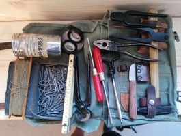 Armee Militär Mineur Tasche, Werkzeuge, Material vorhanden
