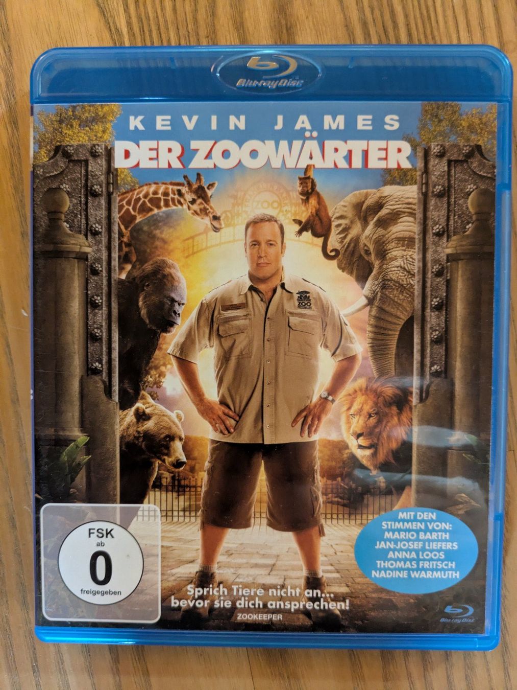Tutti i DVDs: Der Zoowärter (Blu-ray) – Usato da Männedorf venduto da Pacer19