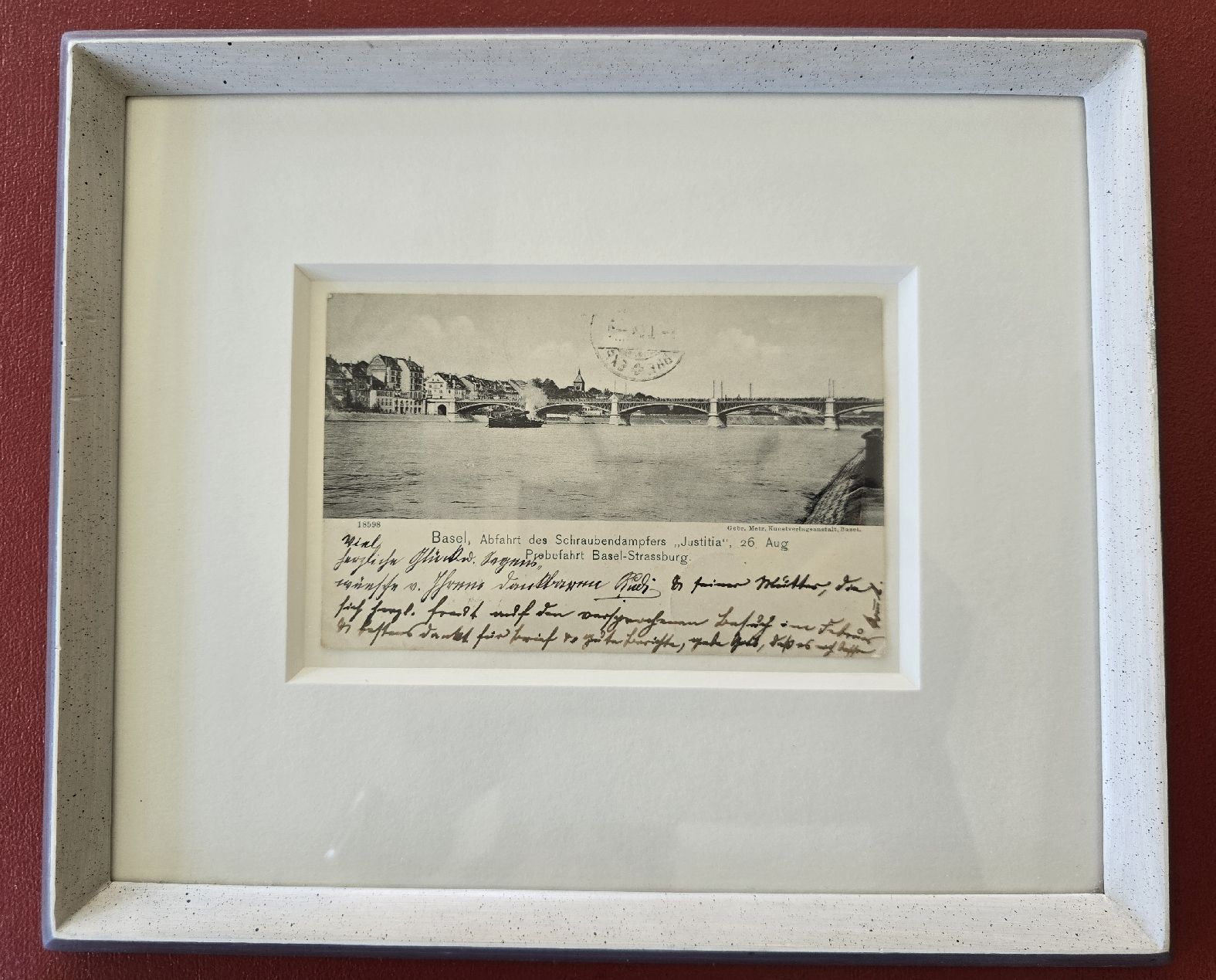 Foto & Immagini: 5er-Set historische Ansichtskarten Basel ca. 1900–1903 – Usato da Basel venduto da ChliiAberOho 3