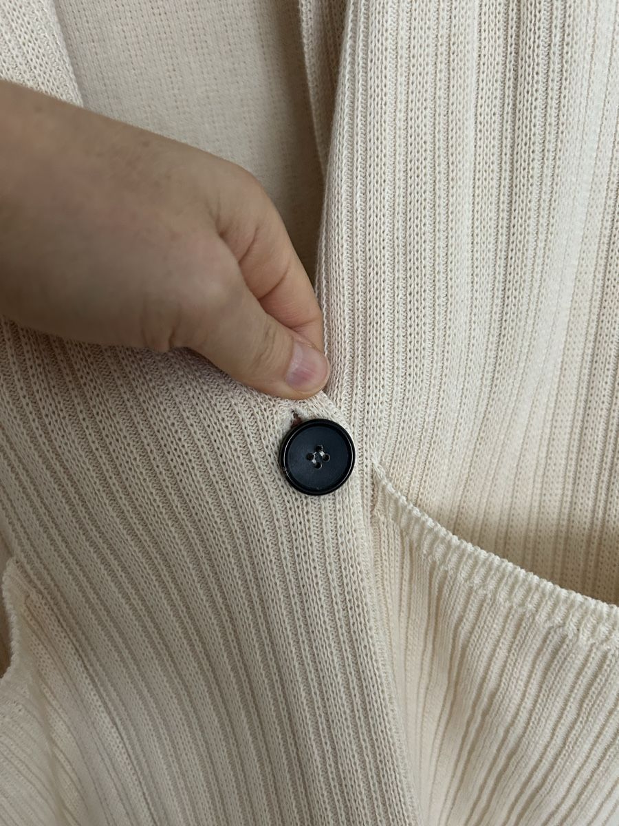 Giacche: Giacca in cotone beige oversize – Usato da Basel venduto da mel_5fzy 4