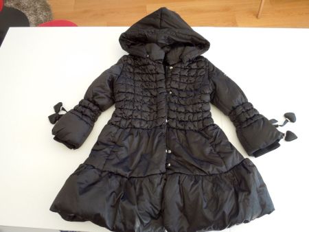 MONNALISA Traum Mantel schwarz 104/110