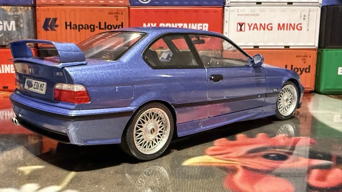 BMW Modellini d'auto: Modellauto BMW M3 E36 Coupe blau  – Nuovo (secondo la descrizione) da Basel venduto da Zomeg 4