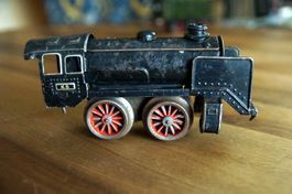 Alte Spielzeug Dampflokomotive Märklin KB (?) - Spur 0 Blech