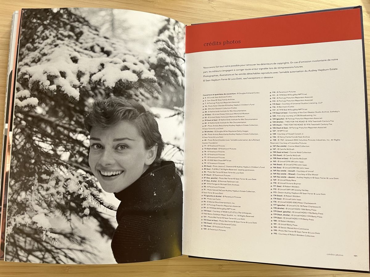 Libri: Audrey Hepburn biographie  – Usato da Euseigne venduto da so.ART 7