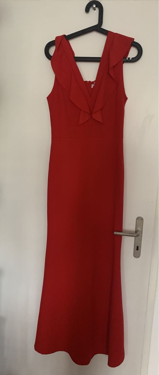 Kleider: Elegantes Abendkleid Rot, neu! – Neu (gemäss Beschreibung) aus Bettlach von valishop 1