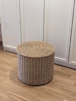 IKEA TOLKNING Pouffe with Storage – Handmade Rattan