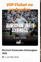 VIP-Ticket Champions Lounge Schwingfest Bern