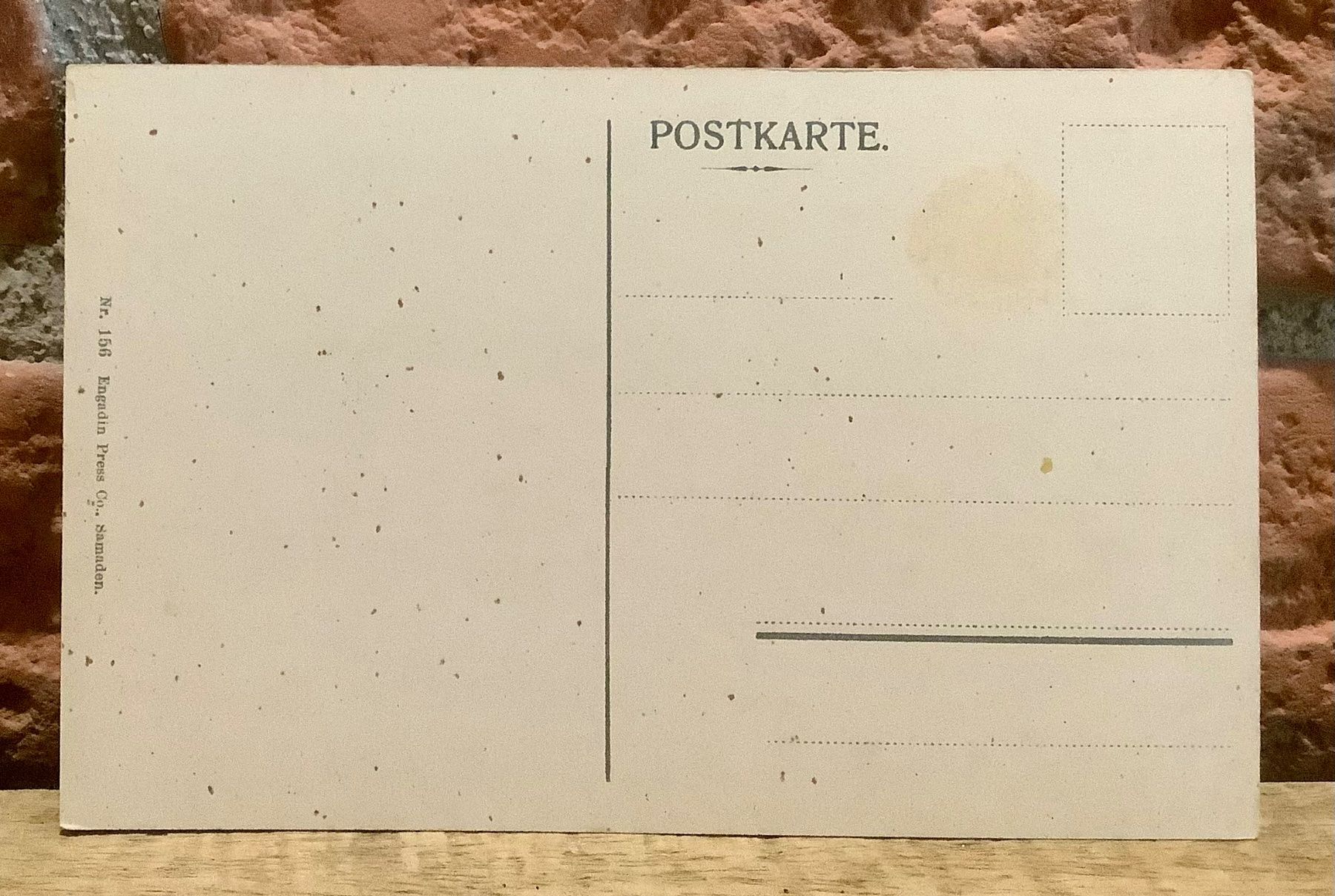 Cartoline postali: INFALL bei ST. MORITZ - Engadin - Wasserfall - Natur – Usato da Root venduto da ENGLAND-TREASURES 2