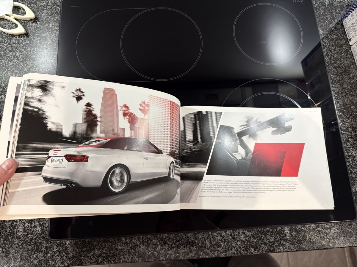 Audi Documenti: Audi A5/S5 Coupe/Cabriolet Prospekt – Usato da Wolfwil venduto da Rolex1 1