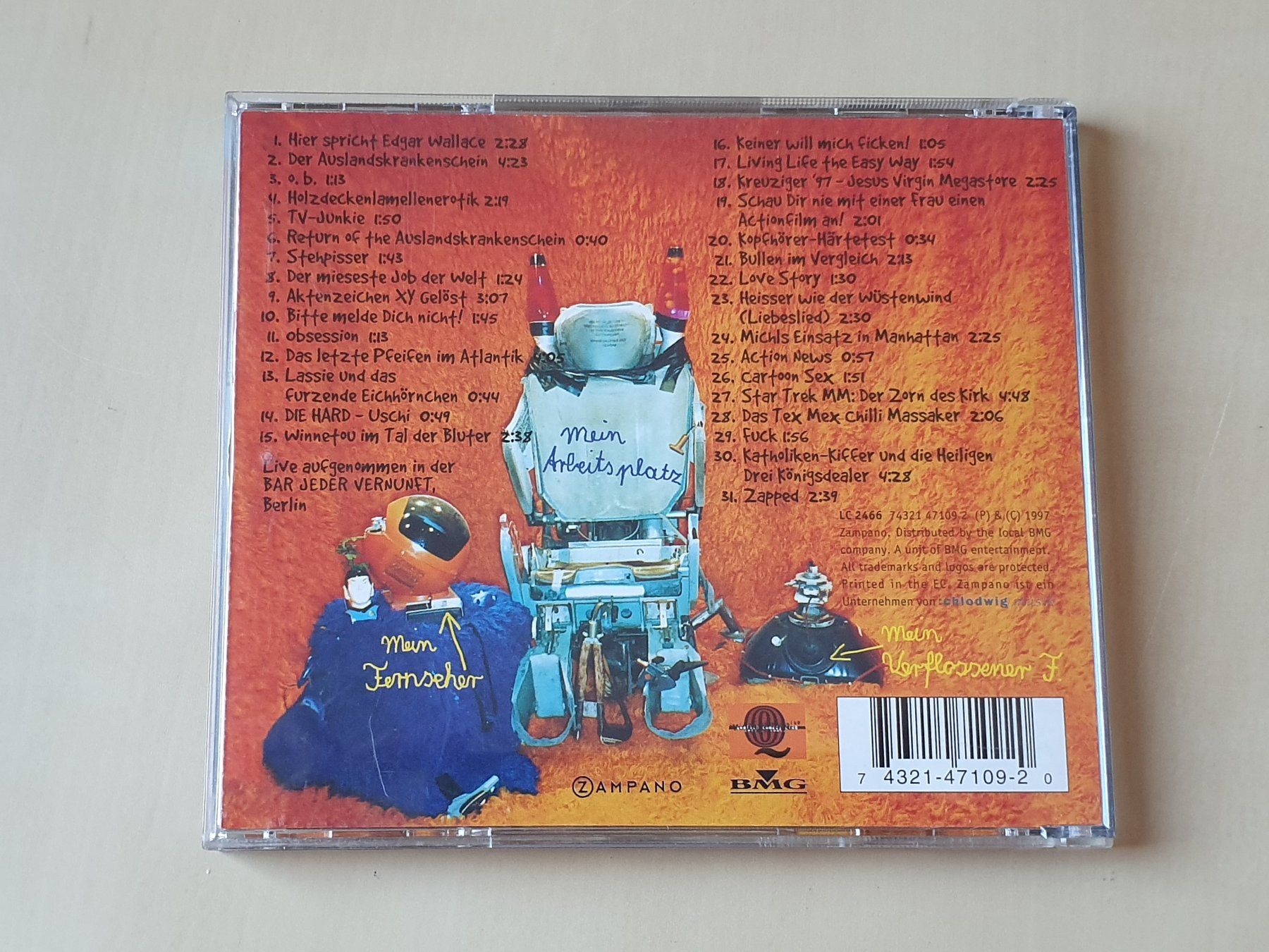CDs: Michael Mittermeier Zapped DE Version – D'occasion à Stansstad par collectorsshop 1