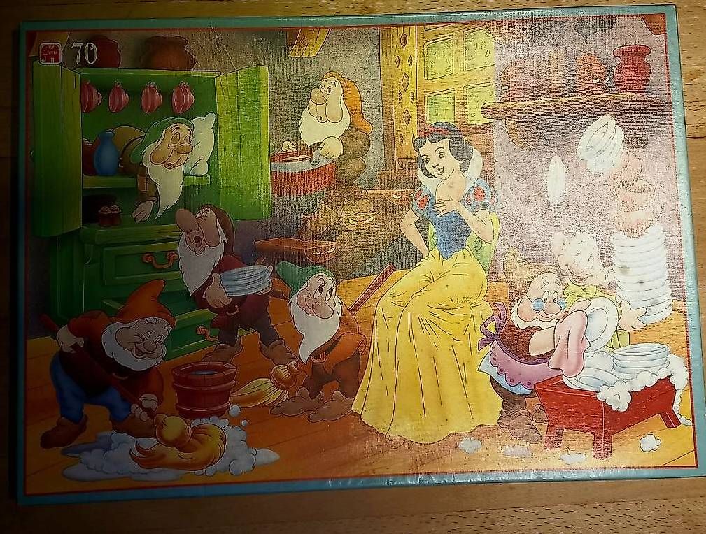 Disney Puzzle: 3 Puzzles für Kinder: Schneewittchen, Mickey Mouse, Wolf – Usato da Ebnat-Kappel venduto da blazzi 1