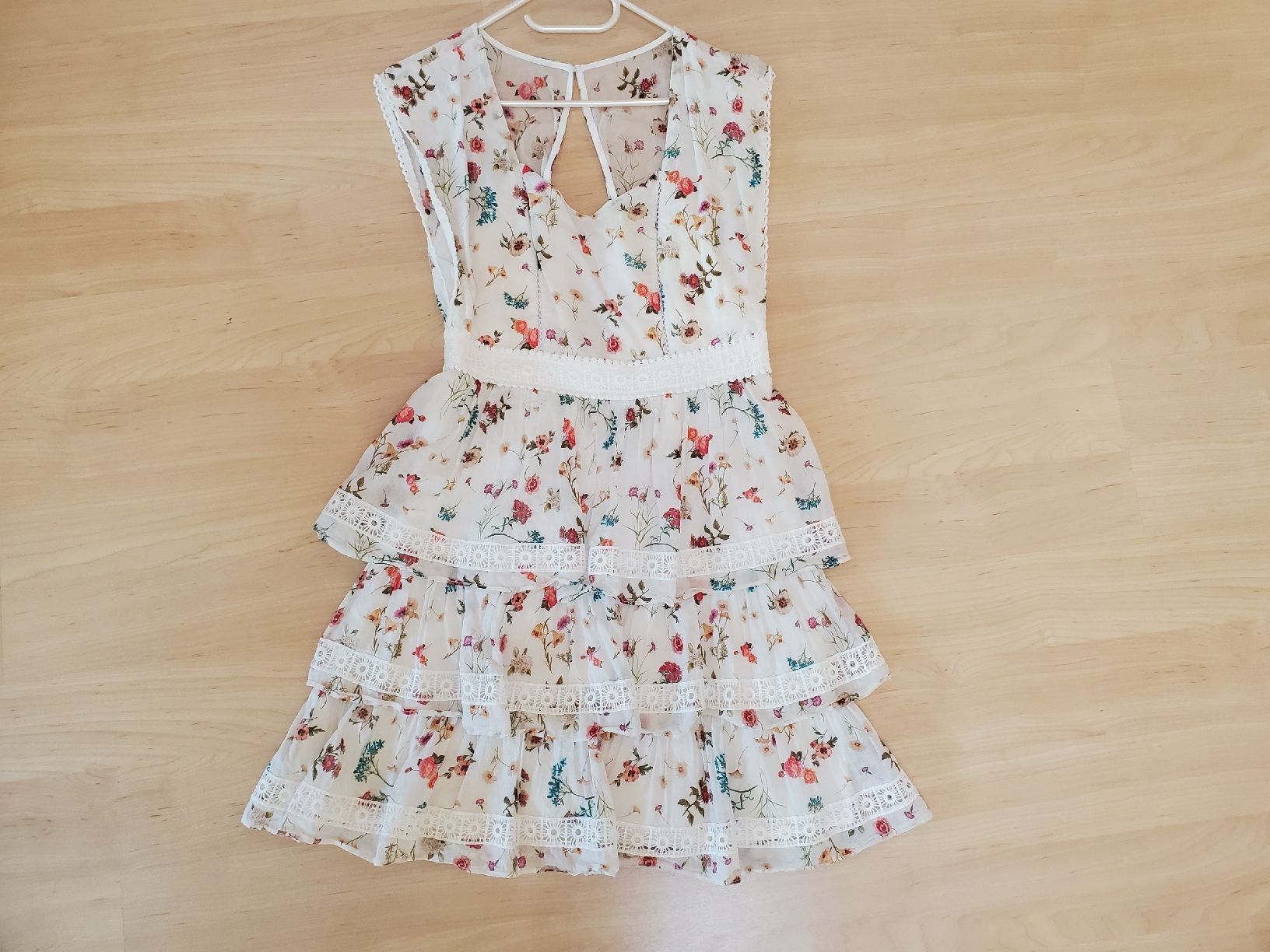 Nafnaf Vestiti: Sommerkleid NafNaf Gr. 36 – Usato da Schwarzsee venduto da dergli01