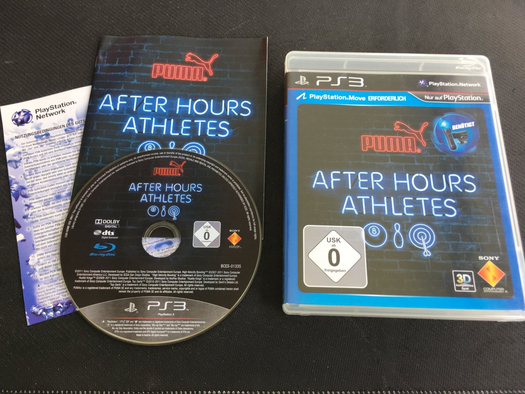 Sony Giochi: Puma After Hours Athletes -  PS3 / Playstation 3 – Usato da St.Gallen venduto da sjosjo