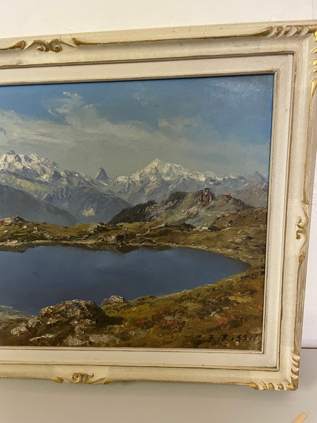 Dipinti: peinture tableau de  E. Rosset – Usato da La Croix (Lutry) venduto da netrajet 2