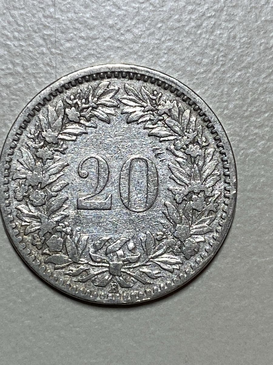 Alle Münzen: CHF 0.20 - 1883 – Gebraucht aus Payerne von Mike1682 1