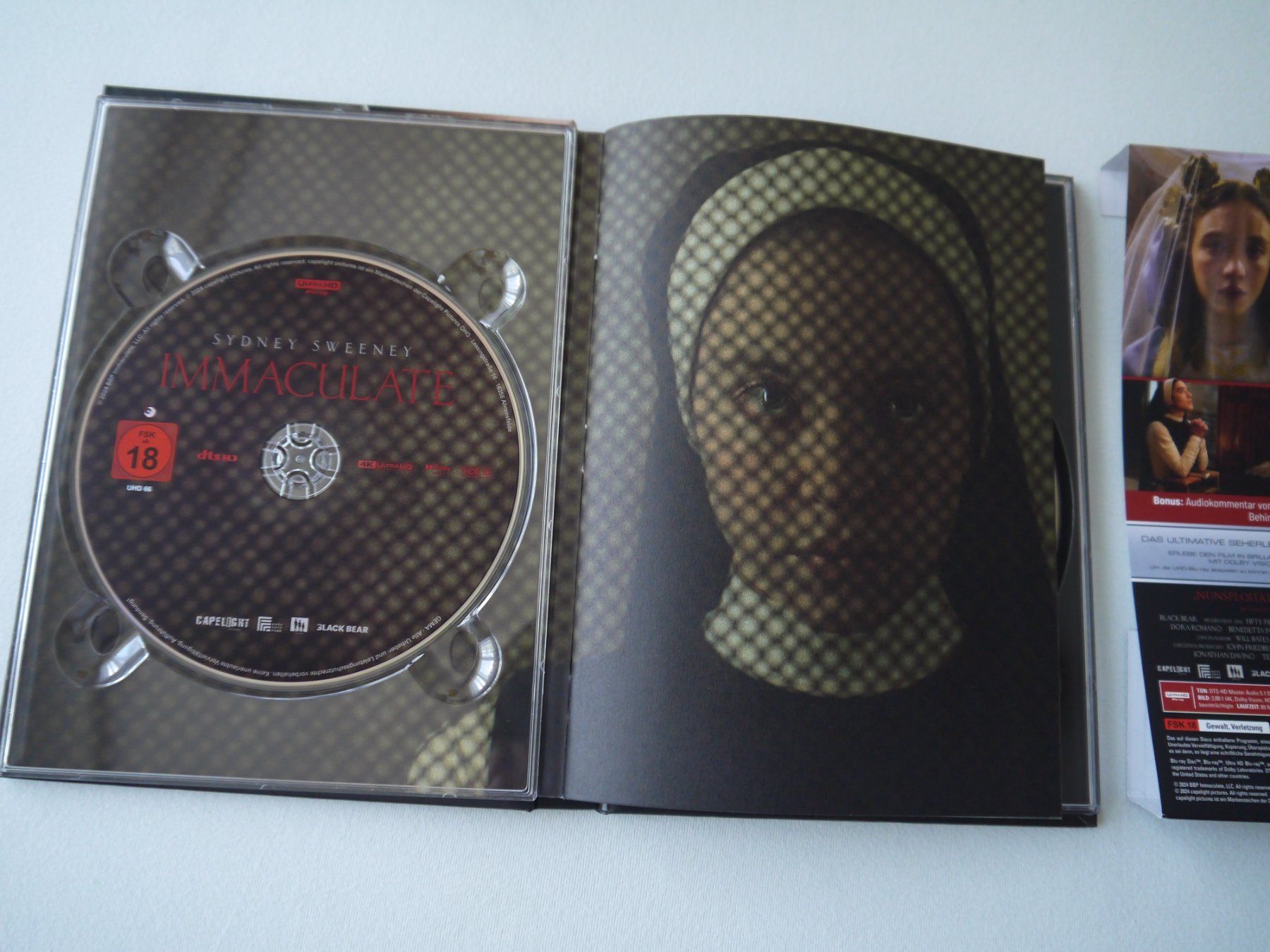Tutti i DVDs: IMMACULATE 4K UHD+Blu Ray -Mediabook – Usato da Hagendorn venduto da Blaf 3
