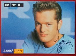 André Dietz Autogramm signiert Fotopostkarte 10x15cm
