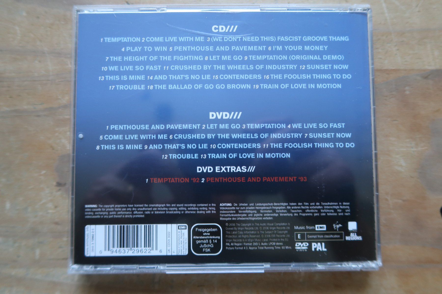 CD: HEAVEN 17 - GREATEST HITS - CD + DVD – Usato da Basel venduto da Patiscat 1