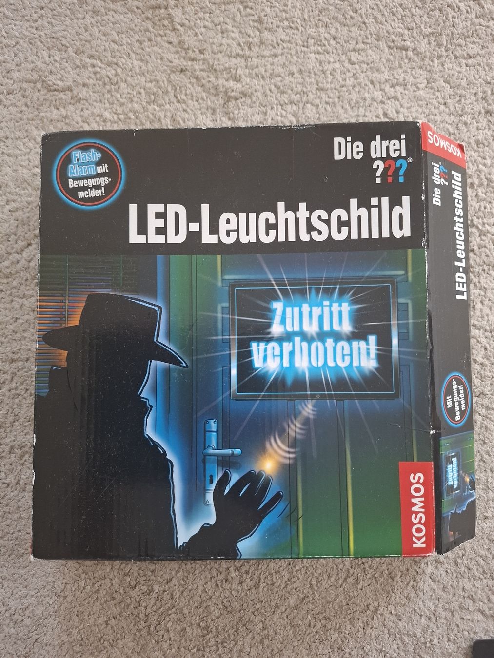 Kosmos Spiele: LED-LEUCHTSCHILD, die drei ??? – Gebraucht aus Wil SG von cro_27r5