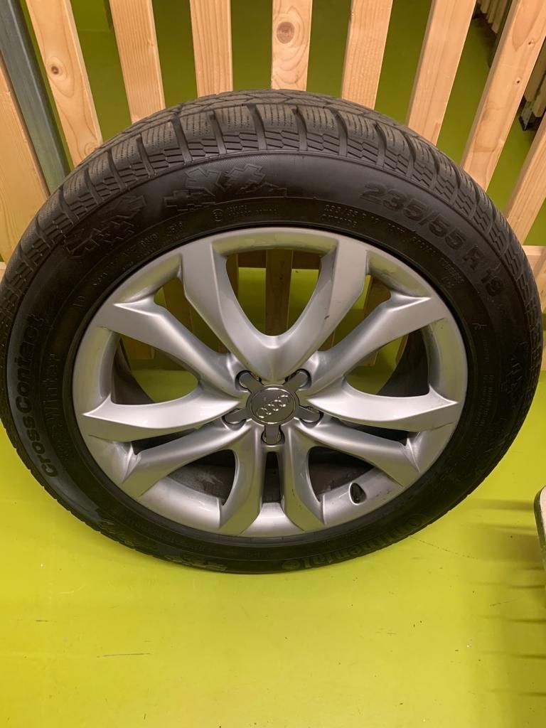 Audi Cerchioni: Felgen q5 mit Winterreifen – Usato da Les Avanchets venduto da VitoFerra 1