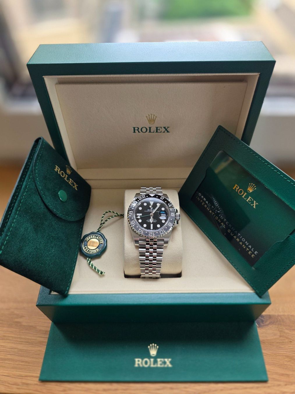 Rolex Orologi: Rolex GMT master 2 Bruce Wayne 2026 – Nuovo e nell'imballaggio originale da Geneve venduto da eug_gpt9
