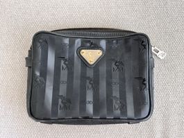 Maison Mollerus Bag Pochette black striped 