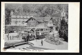 Vitznau Station und die Rigibahn