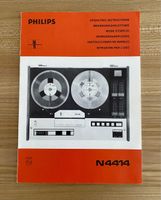 Bedienungsanleitung für Tonband Philips N 4414