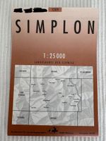 Landeskarte der Schweiz 1:25000 – Simplon – 2002