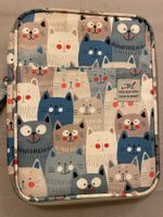 Etui Schule MAXI gross Aufbewahrung Stifte Katzen doppelt