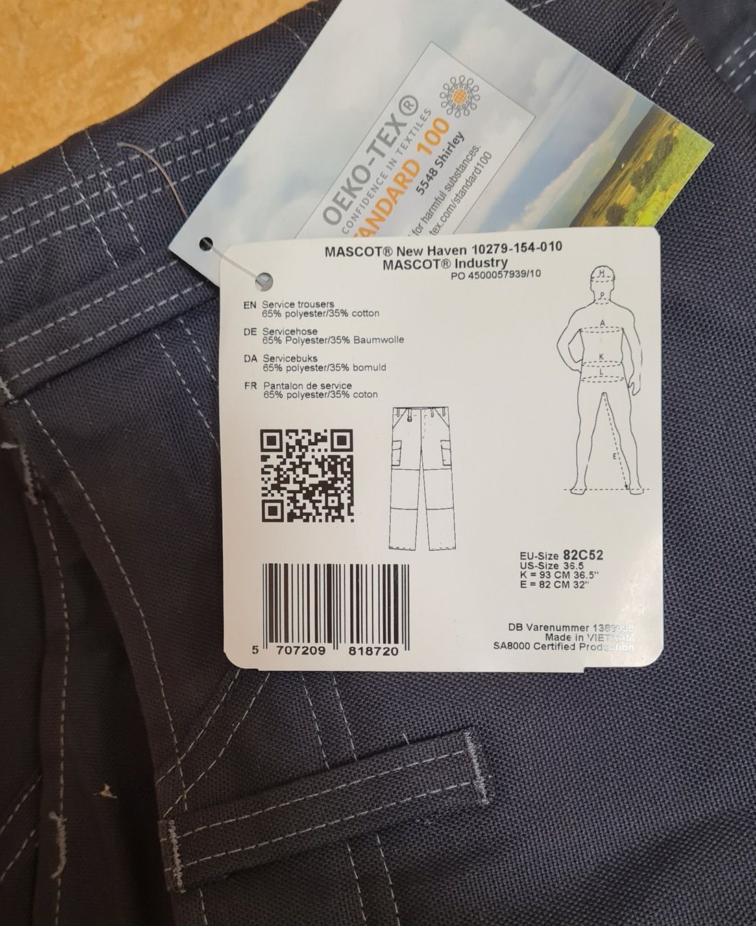 Pantalons: Mascot New Haven C52 – Neuf avec emballage d'origine à Lustmühle par Opossum82 2