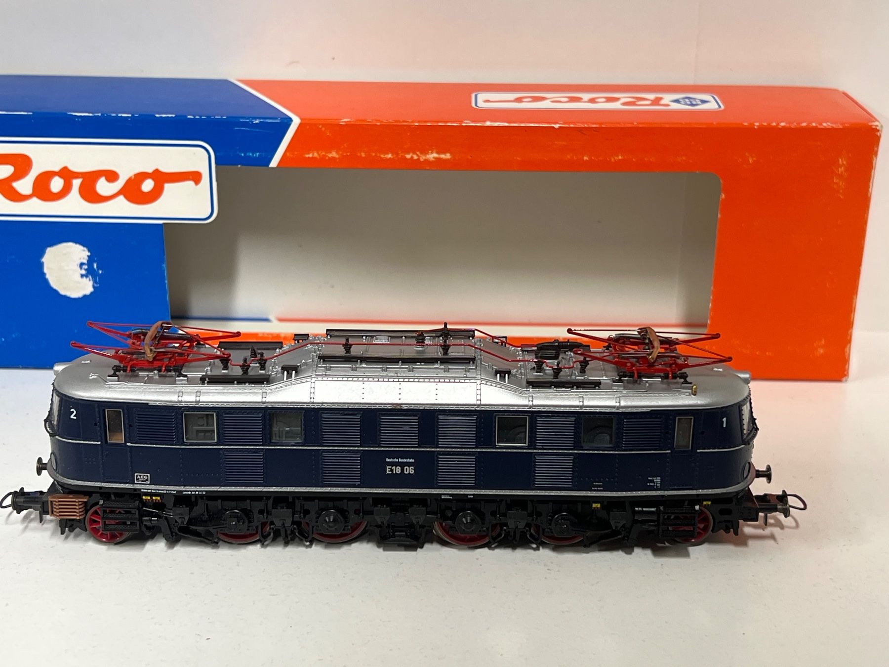 Roco Modellini di ferrovie: Roco  43886 DB E 18 06 AC Analog H0 – Usato da Geroldswil venduto da TopTrain54 2
