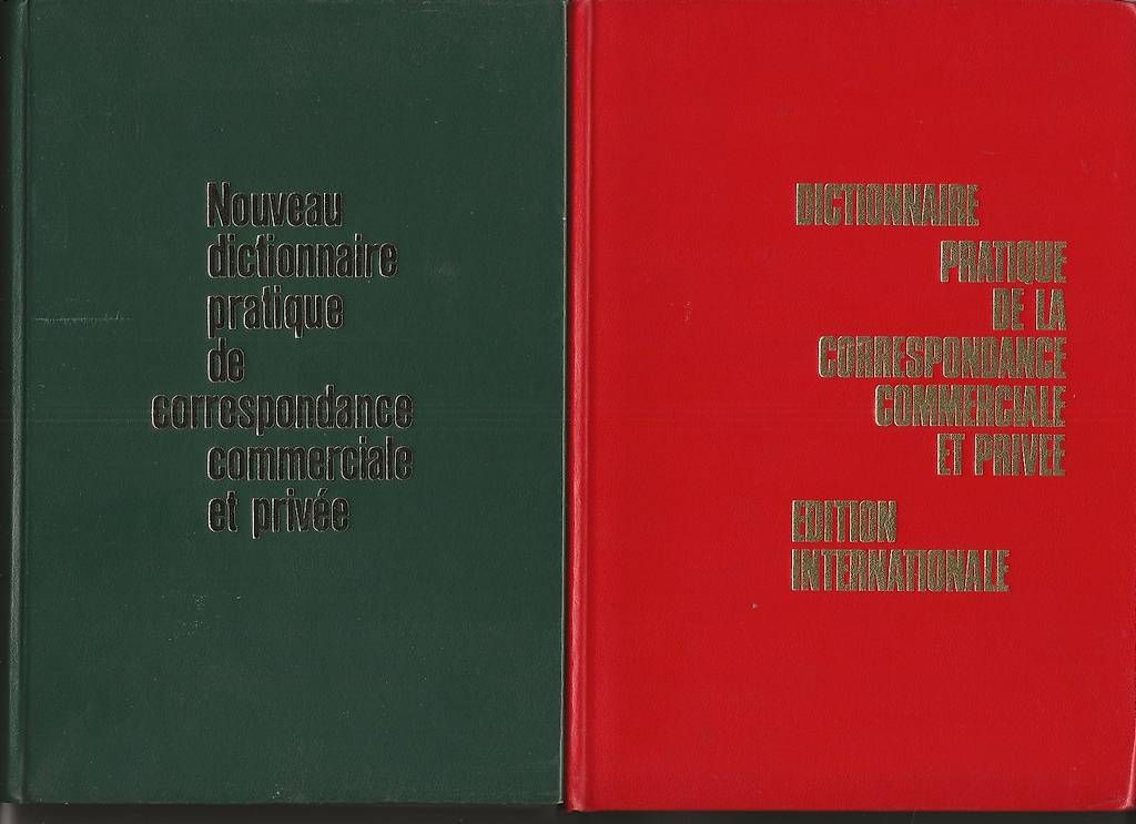 Libri: 2 Dictionnaires de correspondance – Usato da Morges venduto da pie_nbl7