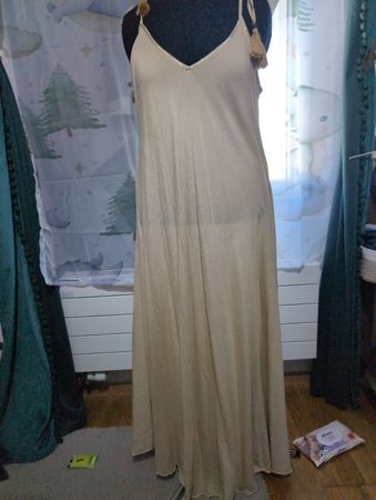 Boho Hippie Maxikleid, ungetragen