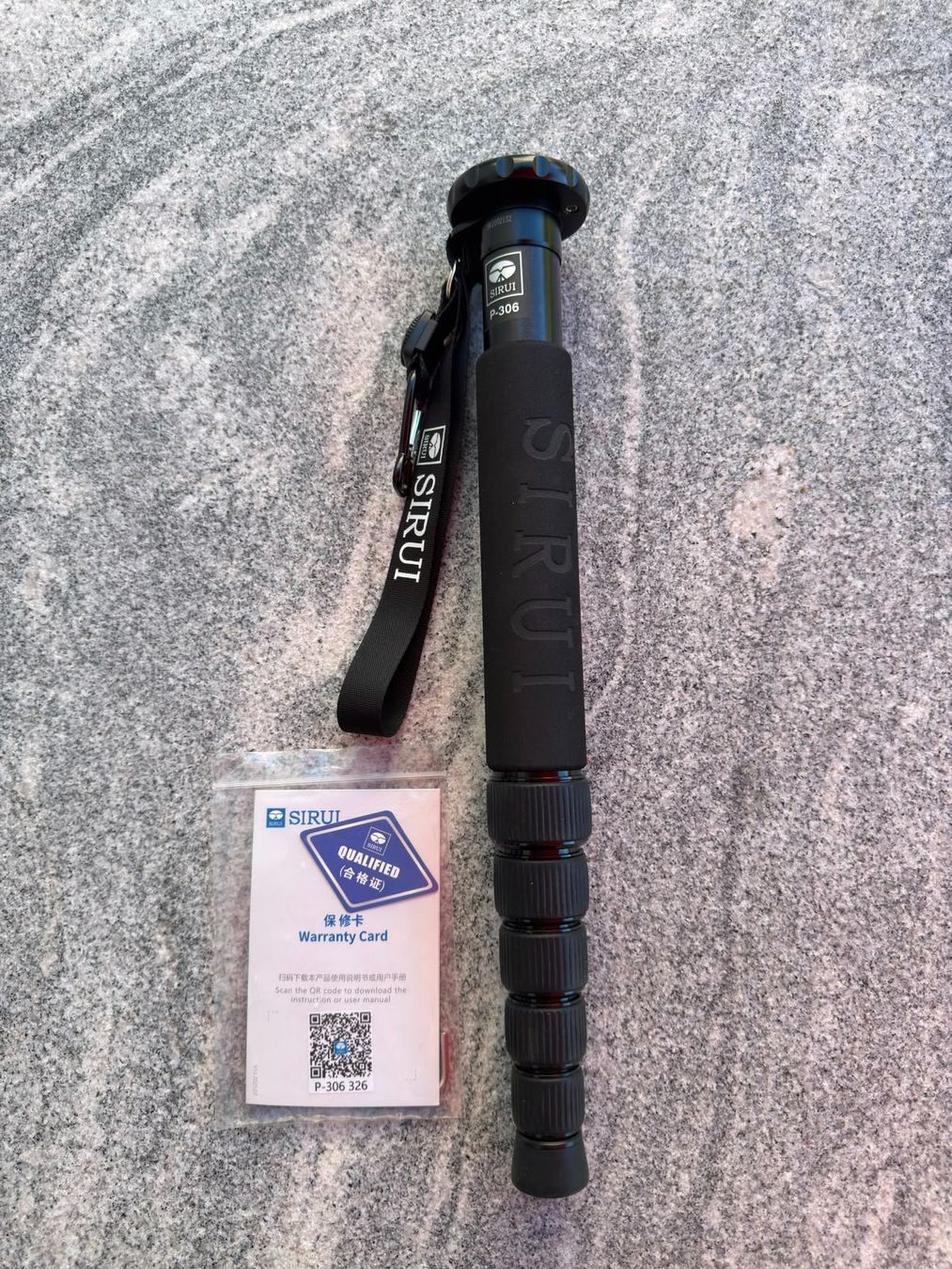Sirui Treppiedi & Teste: Sirui P-306 Monopod Stativ – Usato da Reinach BL venduto da Tscherrer