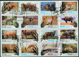 1971_Manama  (Bahrain) - Kleinbogen gestempelt; ab Mi 514