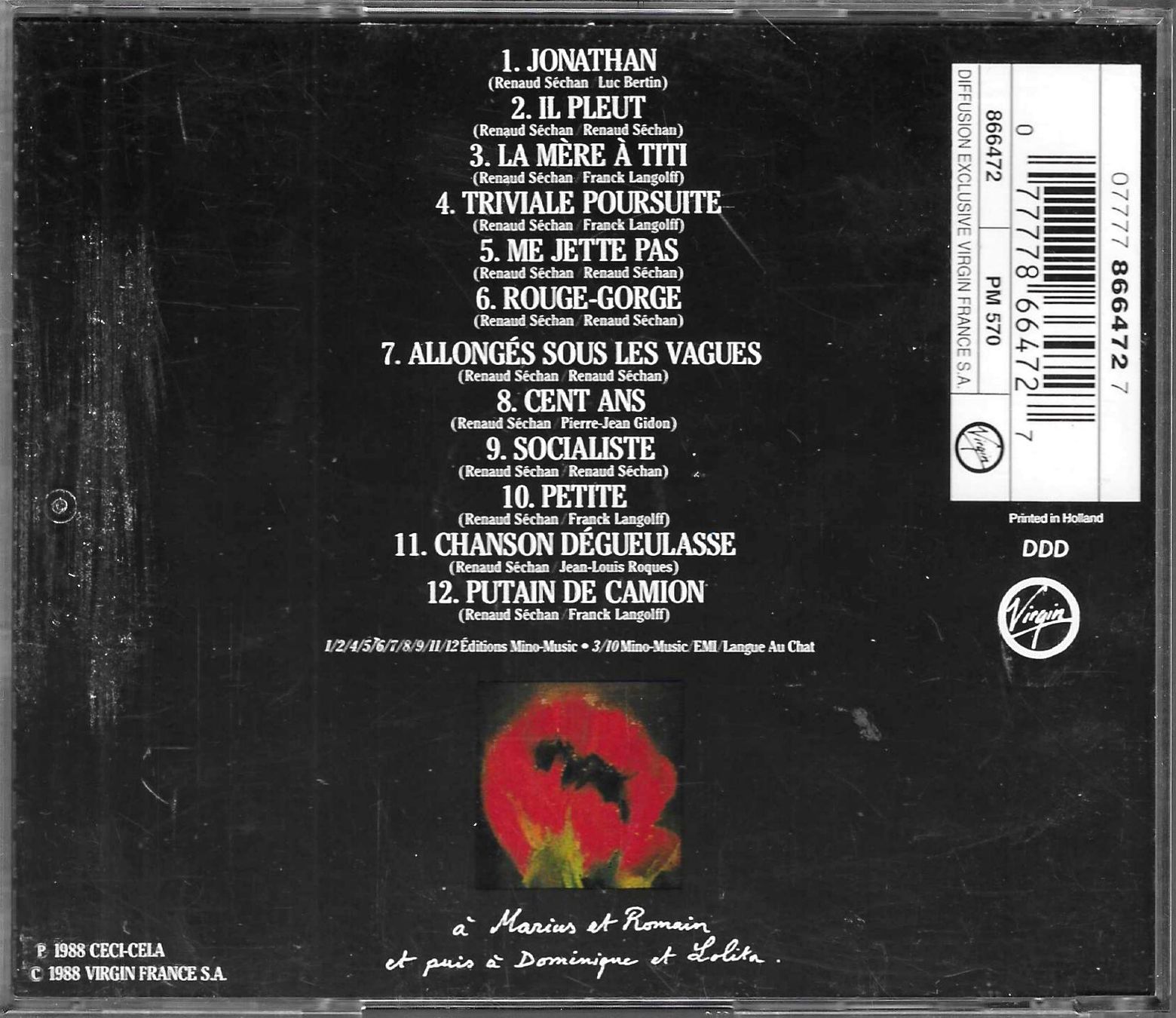 CD: Renaud - Putain de camion – Usato da Savagnier venduto da Ne2065 1