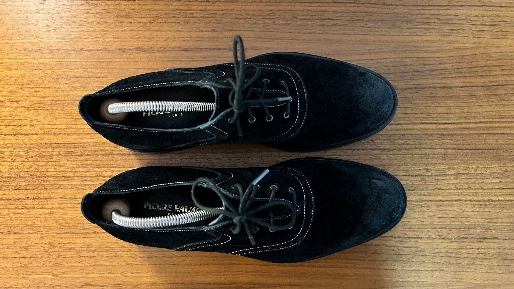 Balmain Herrenschuhe: Pierre Balmain Derby Schuhe in Schwarz Gr. 43 – Gebraucht aus Uetikon am See von Arthur.s 3