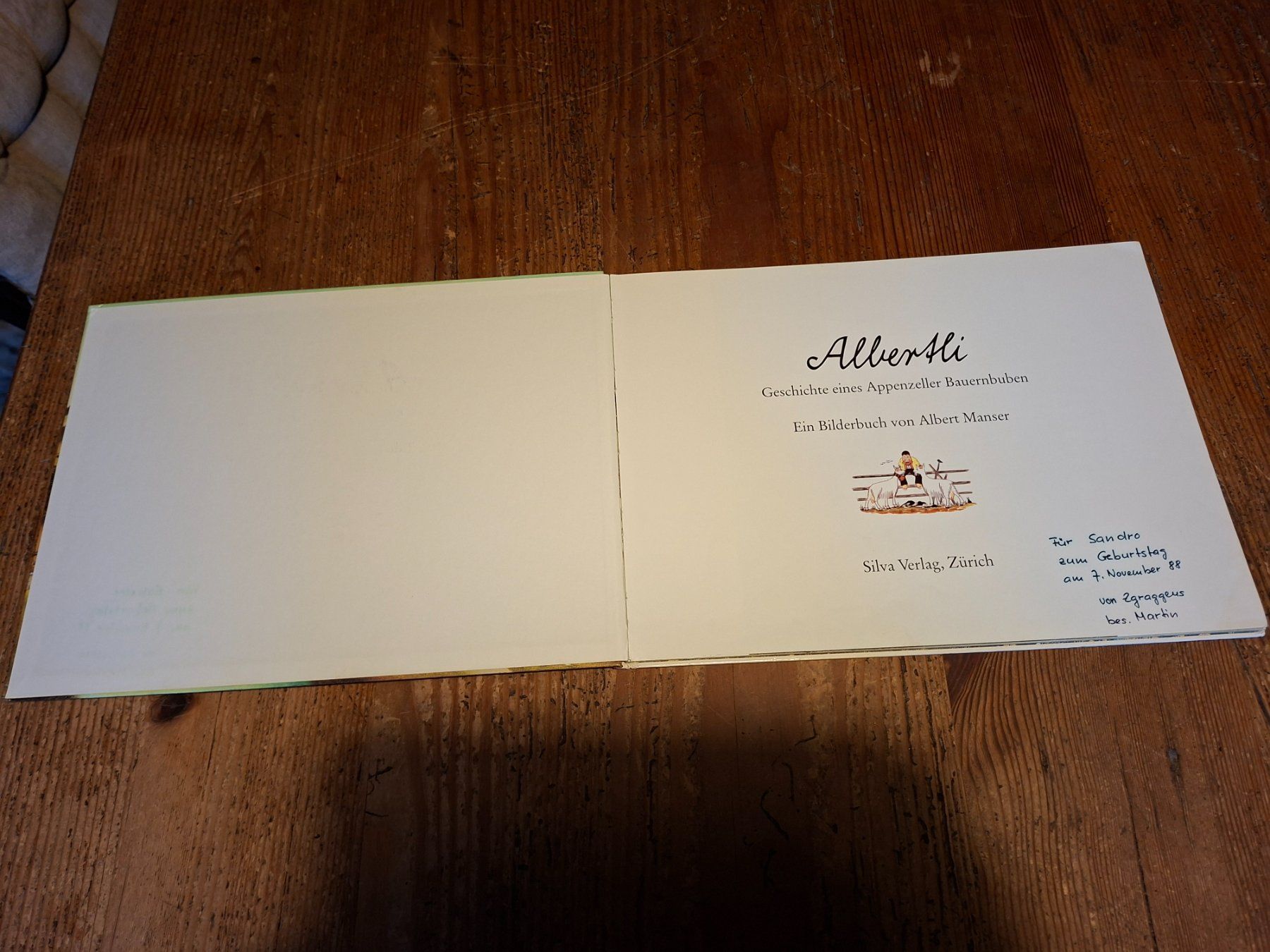 Bücher: Albertli von Albert Manser - Bilderbuch Klassiker. – Gebraucht aus Otelfingen von silver-moon 2