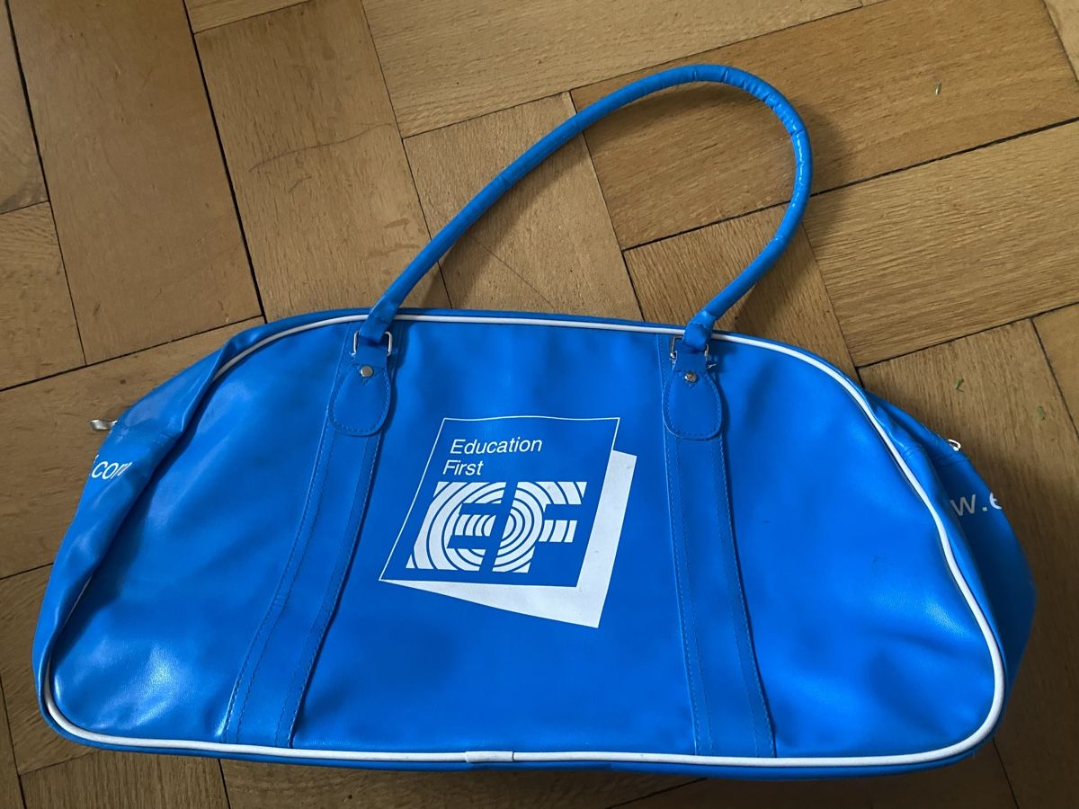 Borse: Retro Sporttasche, blau – Usato da Zürich venduto da gucks 1