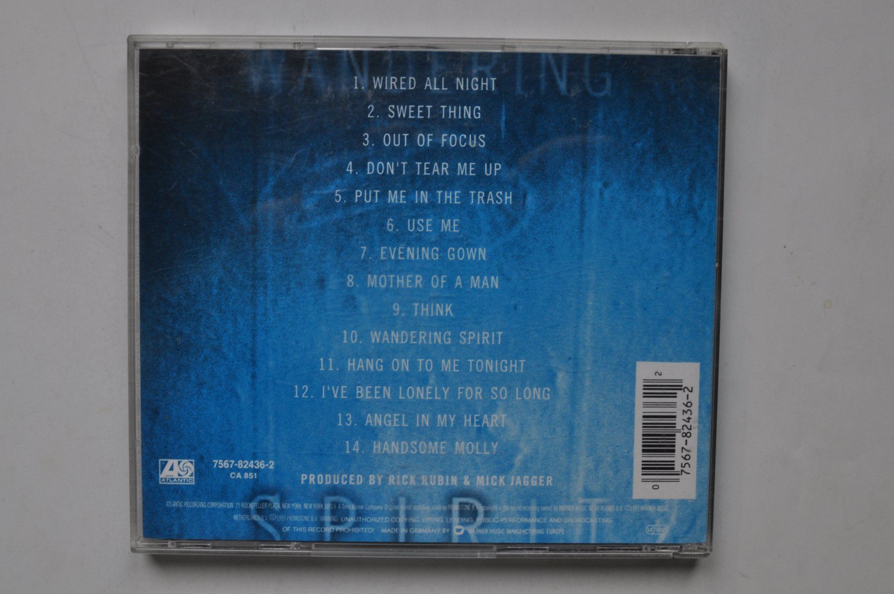 CD: Mick Jagger - Wandering Spirit – Usato da Marin-Epagnier venduto da Vinil68 1