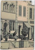 Künstlerkarte V. Baumgartner Zürich