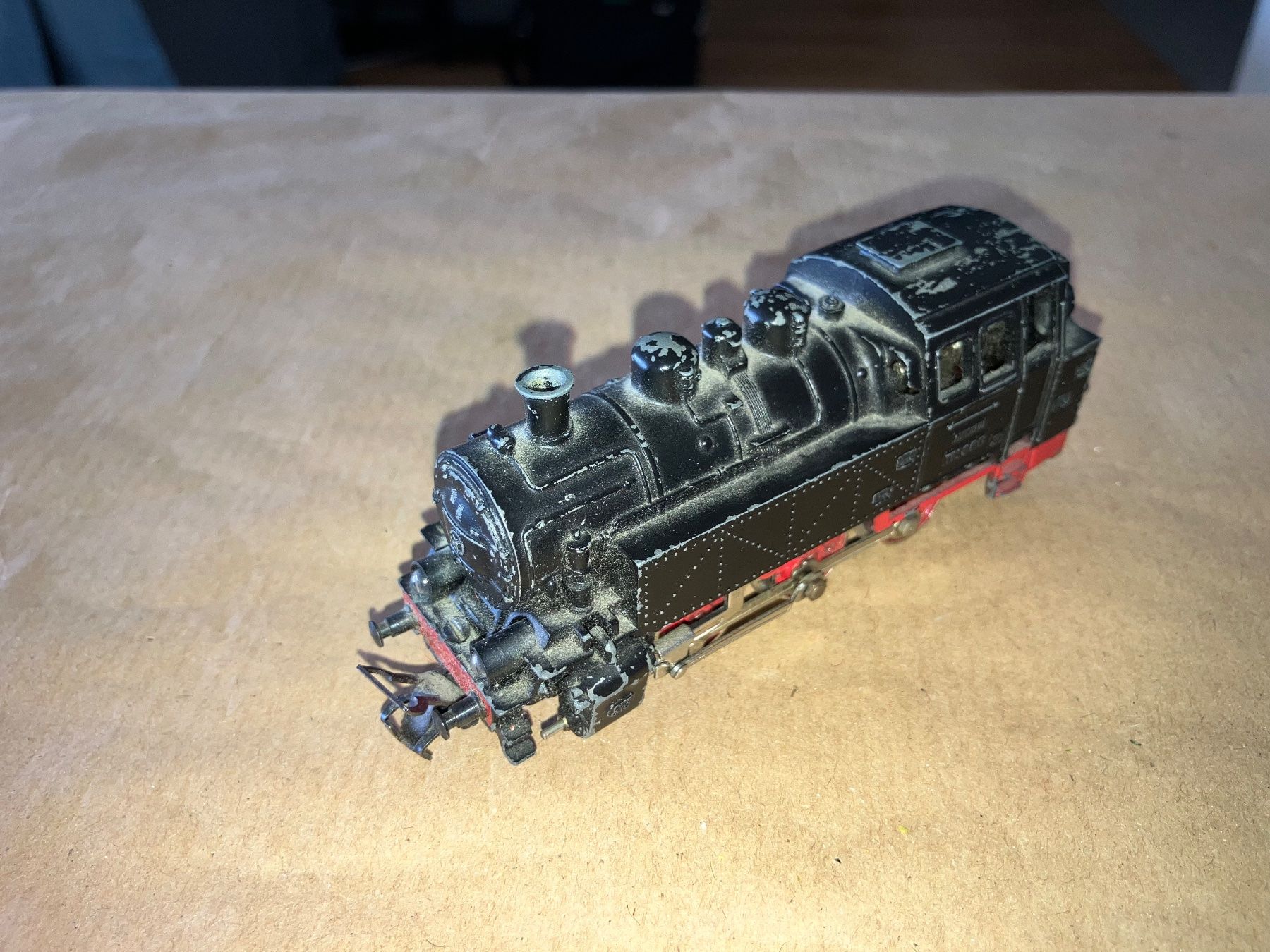 Märklin Modellini di ferrovie: Märklin TM 800 / 3004 Dampflok der DB – Difettoso da Bütschwil venduto da Semaphor 3