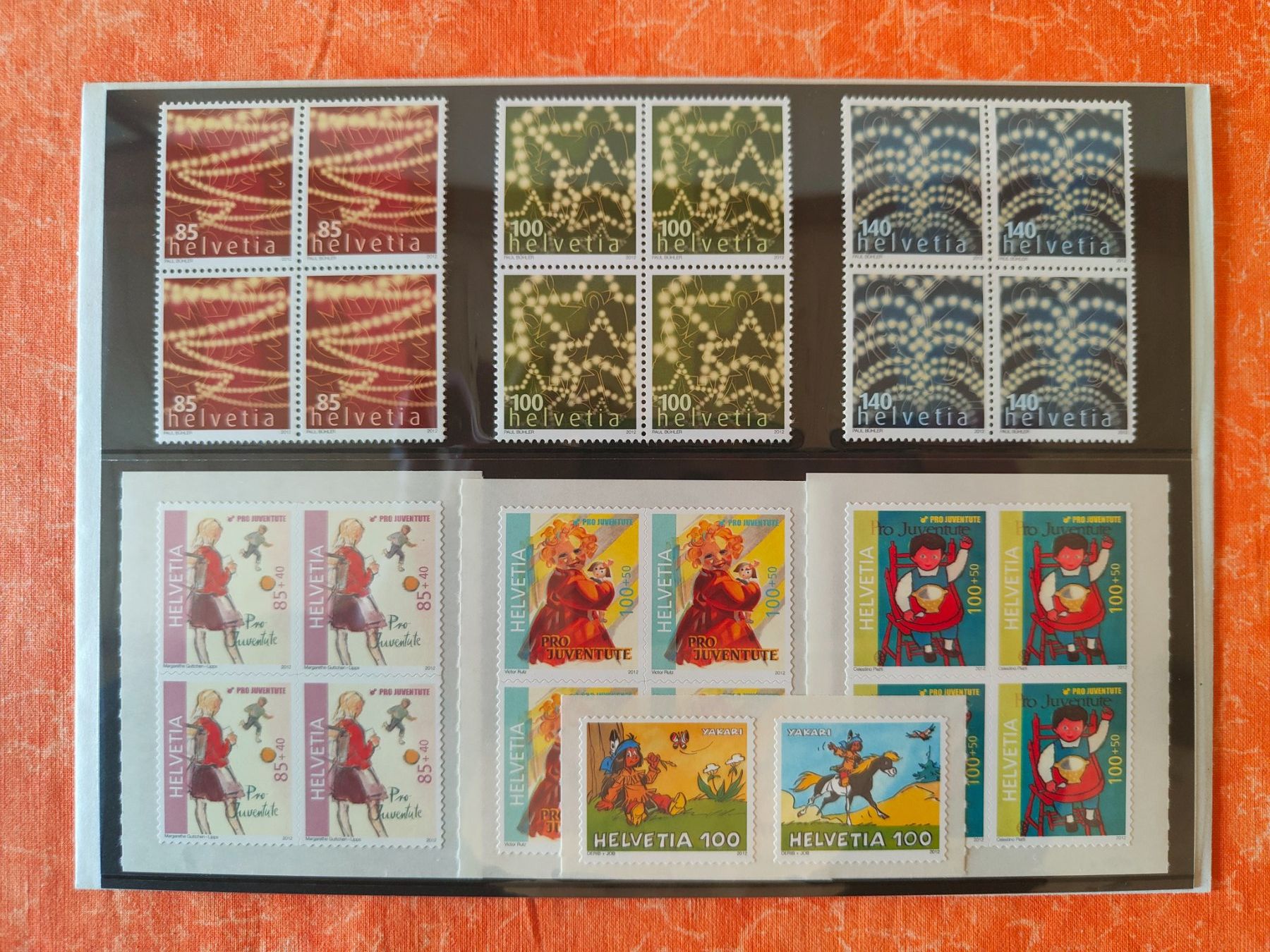Tutti i francobolli: Timbres 2012 blocs de 4 non oblitérés – Nuovo e nell'imballaggio originale da Gryon venduto da Jessicaj87 1
