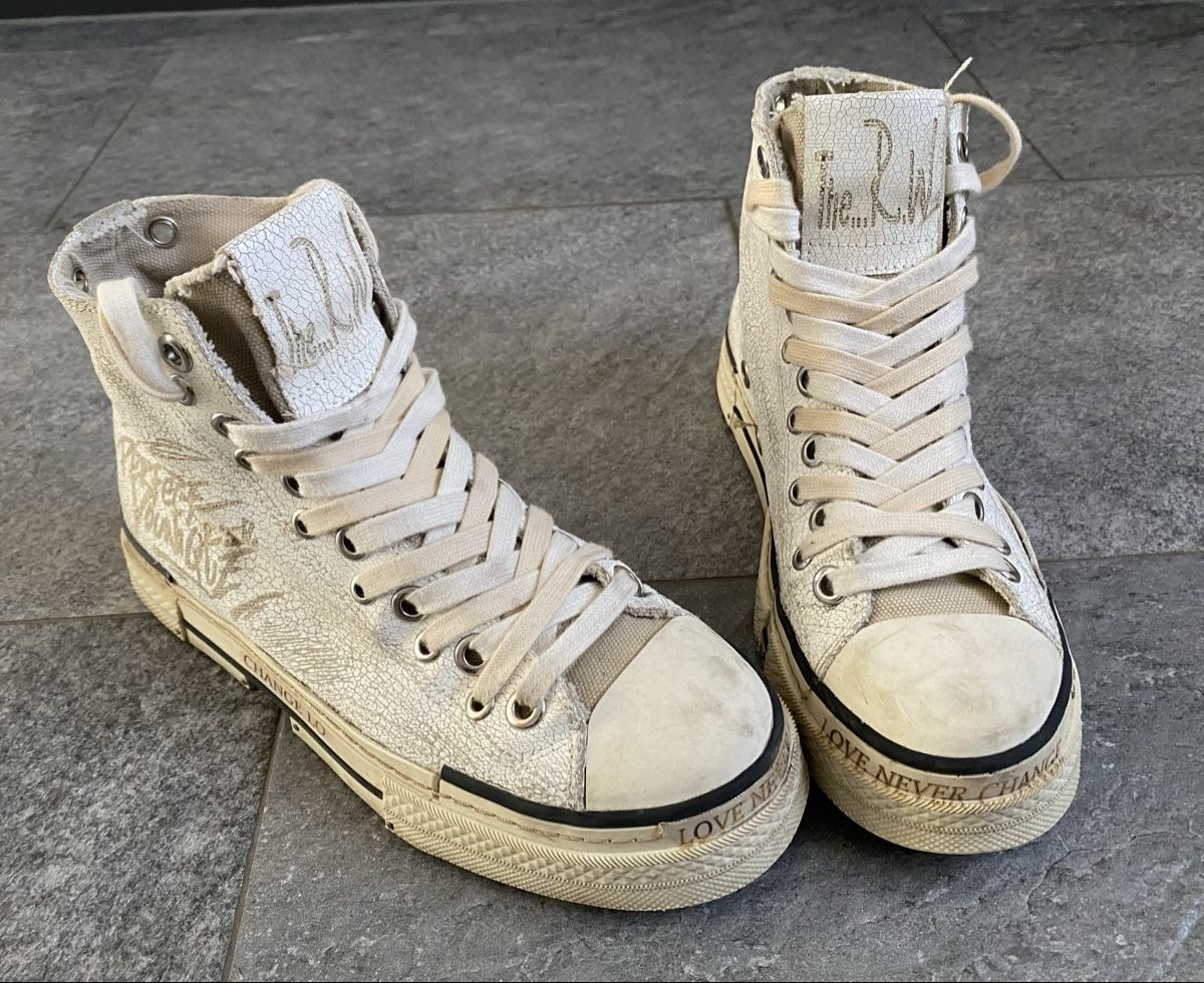 Scarpe da donna: Sneaker used-look von 'Rebecca White' – Usato da Zermatt venduto da michuti78 2