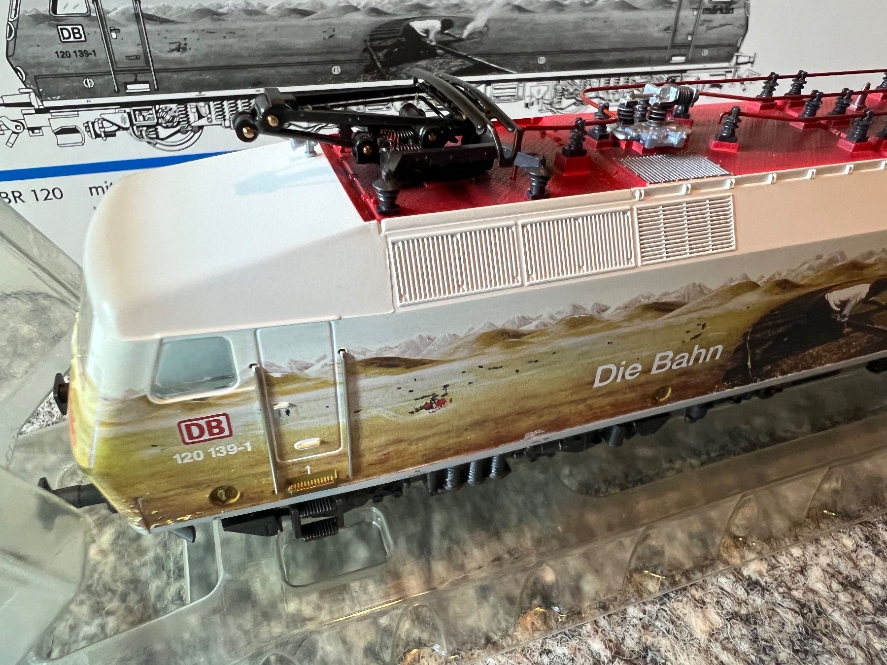 Märklin Modelleisenbahnen: Märklin 33532 BR120 "Die Bahn verbindet" Digital – Neu (gemäss Beschreibung) aus Sion von noe_b5w8 2