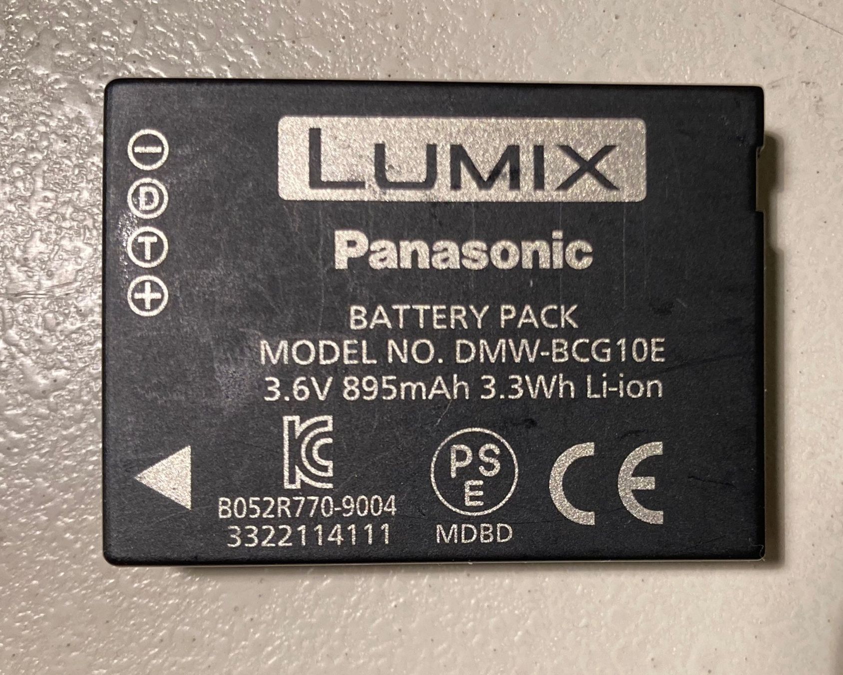 Batterie: LUMIX - BATTERIE + CHARGEUR – Usato da Vandoeuvres venduto da ngc_9qj2